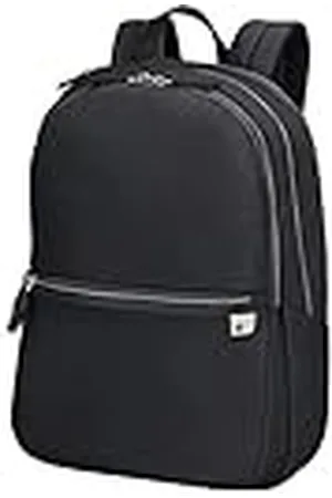 Samsonite Eco Wave - mochila para computadora portátil de 15.6 pulgadas, 43 cm, 19 L, negro (negro)