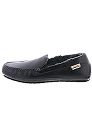 Sioux FARMILO, Pantuflas Hombre, Schwarz, 39 EU