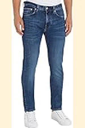 Tommy Hilfiger Hombre Pantalón Vaquero Core Slim Bleecker Stretch, Azul (Oregon Indigo), 33W / 34L