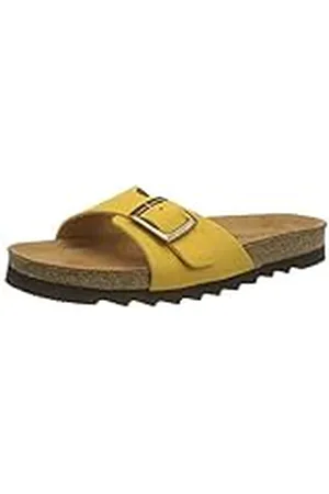 Ten Points Vivienne, Mules Mujer, Amarillo (Yellow 601), 38 EU