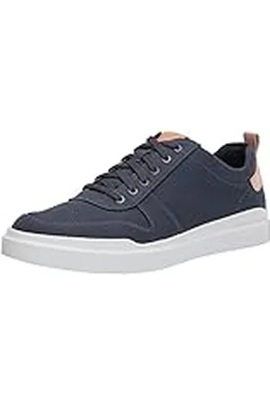 Cole Haan GP RLY Canvs CRT SNK:Vintage Indigo Can, Zapatillas Hombre, Blue, 42 EU