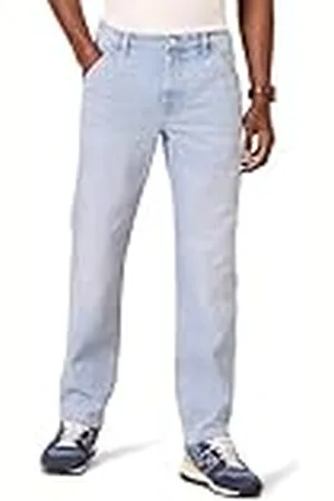 Amazon Vaquero de Carpintero de Ajuste Holgado para Ropa de Trabajo Hombre, , 33W / 32L