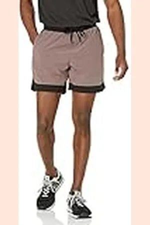 Amazon Pantalón Corto Tejido Elástico Activo Hombre, , XS