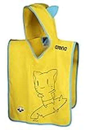 Arena Friends Poncho Kids, Bata De Baño Unisex Niños, Giallo , M