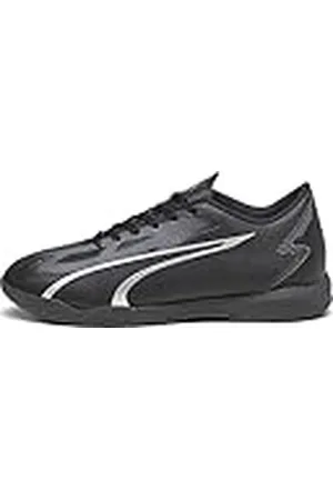 PUMA Ultra Play It Jr, Zapatillas de fútbol, Asfalto Negro, 36 EU