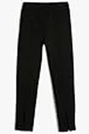 Koton Basic Leggings Split Detail Elastic Waist, Leggings niñas,