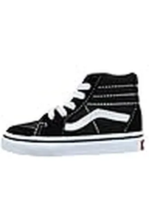 Vans SK8 Hi - Zapatos para niños pequeños, Talla 9, Color y Blanco, Black, 9 UK Child