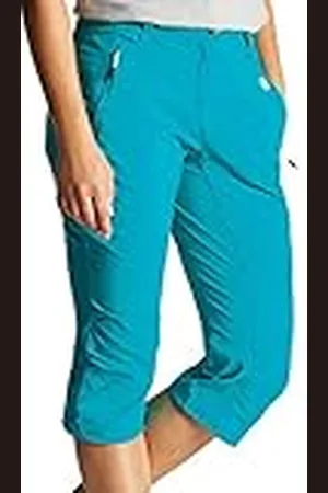 Dare 2B Melodic II-Pantalón técnico para Mujer, Longitud 3/4, CaribbeanGrn, S (Talla del Fabricante: 10)
