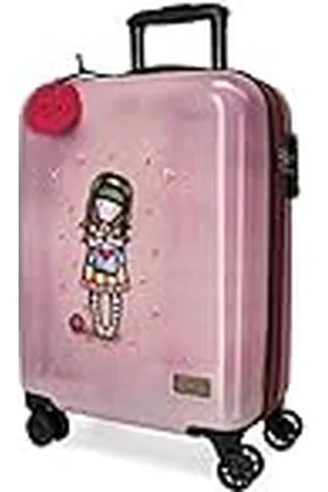 Gorjuss Santoro For my love Maleta de cabina 37x55x20 cms Rígida ABS Cierre TSA 33L 2,86 kgs 4 Ruedas dobles Equipaje de Mano