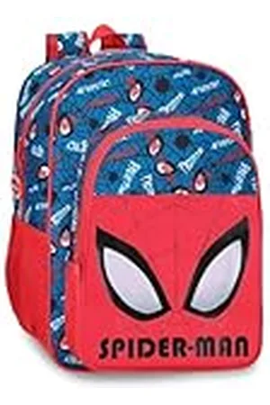 Marvel Spiderman Authentic Mochila Escolar Adaptable a Carro 30x40x13 cms Poliéster 15,6L