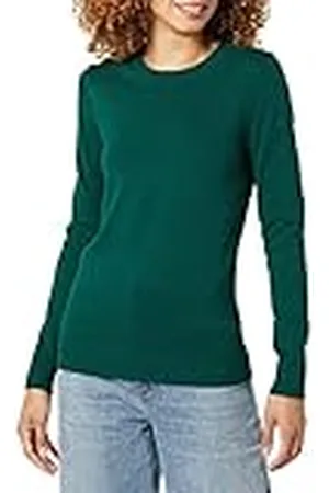 Amazon Jersey en Algodón de Cuello Redondo (Disponible en Tallas Grandes) Mujer, , S