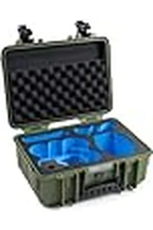 B&W International PP.166.Avata2 - Maletín de Transporte para dron dji Avata 2 Fly More Combo - Tipo 4000 Negro - Impermeable según certificación IP67, Resistente al Polvo, irrompible e