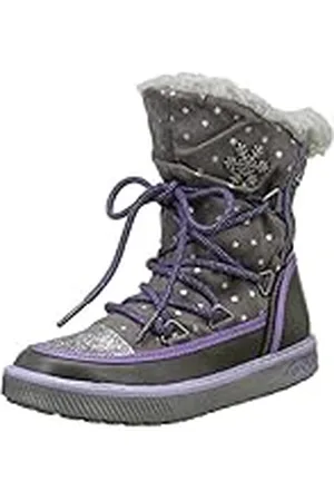 QS by s.Oliver 36210, Botas de Nieve Niñas, Gris (Grey 200), 26 EU