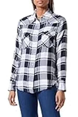 Wrangler Western Shirt Camiseta, , M para Mujer