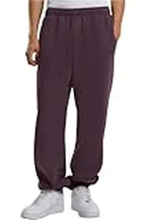 Build Your Brand Pantalones Deportivos para Hombres, Morado, XXL