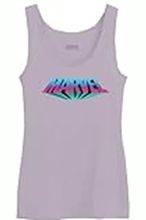 Marvel Womarcotk010 Camiseta sin Mangas, Lila, S para Mujer