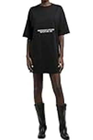 Replay W9117 Vestido, 098 Negro, M para Mujer