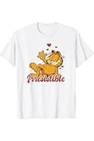 Garfield Día de San Valentín Irresistible Vintage Hearts Camiseta