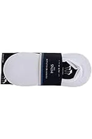Tommy Hilfiger Men Footie, White, 39/42, Pack Of 2
