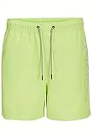 JACK & JONES Jpstfiji Jjswim Double Logo Sn LY Pantalones Cortos, , XS Hombres