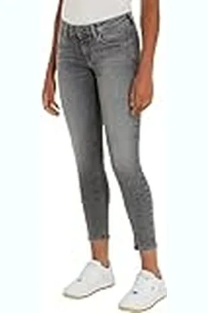 Tommy Hilfiger Scarlett LW SKN ANK SPLT BH1275 DW0DW17595 Pantalones de Mezclilla, , 26W / 28L para Mujer