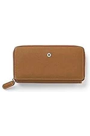 FABER-CASTELL Faber-Castell GRAF Von 118962 – Monedero para Mujer, , Monedero con Cremallera Epsom, de Piel de Becerro