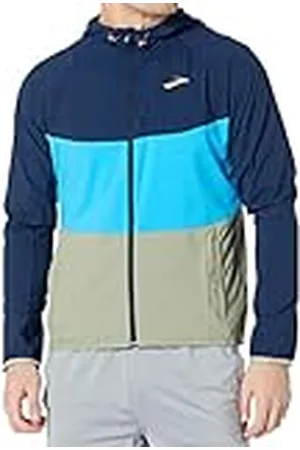 Brooks 211385465 Canopy Jacket Jacket Hombre Navy/Spring Break/Pebble Tamaño 30