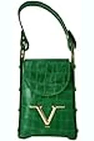 19V69 Italia Leather Cesta Lux – Green, Bag para Mujer