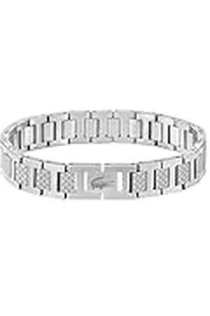 Lacoste Brazalete de eslabón para Hombre Colección METROPOLE Decorado con diseño petit piqué - 2040117