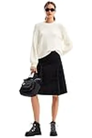 Desigual Jersey de Punto Plano para Mujer Sudadera, , S
