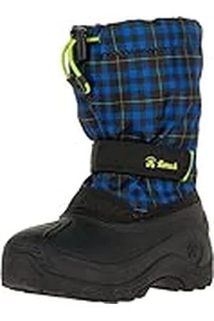 Kamik Botas de invierno unisex para niños Finley T, color Azul, talla 22 EU
