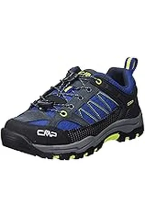 CMP Kids Sun Hiking Shoe, Zapatos de Trekking, Negro Azulado-Ácido, 34 EU
