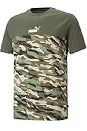 PUMA Camiseta de Camuflaje ESS Block, Hombre, , M