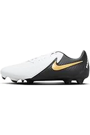 Nike Phantom GX II Academy FG/MG, Sneaker Hombre, Moneda de Oro Mtlc Blanco/Negro, 38.5 EU