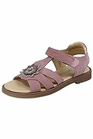 Richter Kinderschuhe Barbara, Sandalia, Lotus/Silver, 28 EU