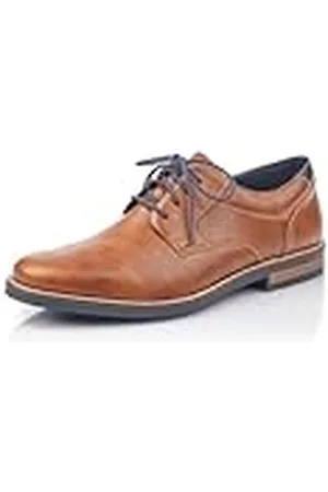 Rieker 13500-25, Zapatos de Cordones Derby Hombre, Peanut/Ocean 25, 45 EU