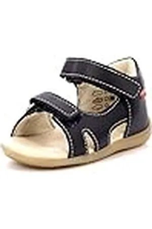Kickers Binsia-2, Sandalia Niñas, Azul (Marine Fonce 103), 18 EU