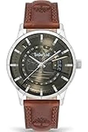 Timberland Reloj Analógico para Hombre de Cuarzo con Correa en Cuero TDWGB2201502