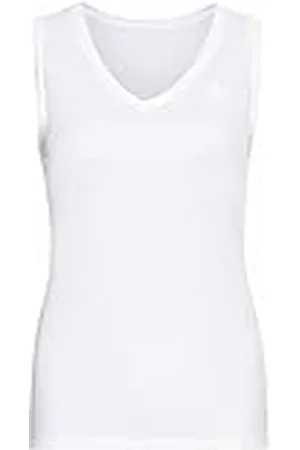 Odlo Mujer Camiseta sin mangas de ropa interior funcional con escote en V ACTIVE F-DRY LIGHT ECO