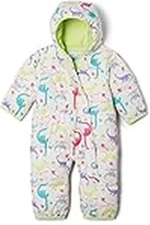 Columbia Snuggly Bunny Bunting, Mono De Nieve para Junior Unisex, Chalk Skisaurus, Talla 6/12