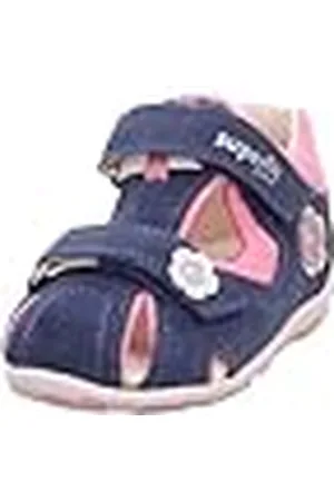 Superfit Fanni 1609037, Sandalias Niñas, Azul/Rosa 8010, 21 EU