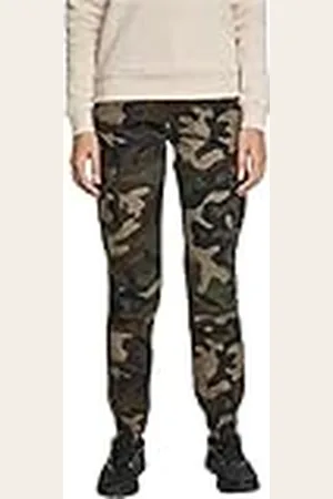 Urban classics Ladies High Waist Camo Cargo Pants Pantalones, , 28 para Mujer