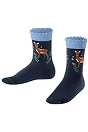 Falke Country Deer, Calzini Unisex - Bambini, Cotone, , 19-22 pacco da 1