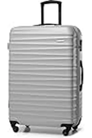Wittchen Maleta Grande Trolley Grande ABS rígido para facturación con 4 Ruedas giratorias Cerradura de combinación asa telescópica Groove Line