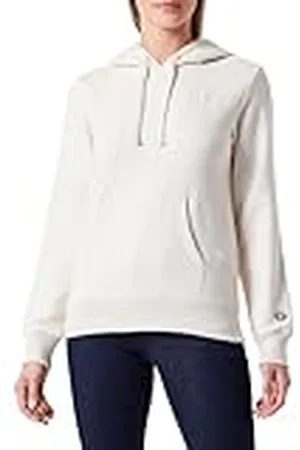 Champion Legacy Icons W-Fall Fleece Small Script Logo Sudadera con Capucha, , S para Mujer