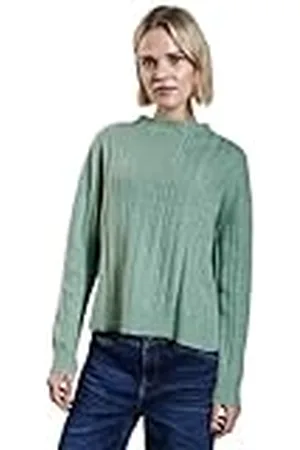 Street one A303087 Jersey Acanalado, Sunlit Green Mel, 44 para Mujer