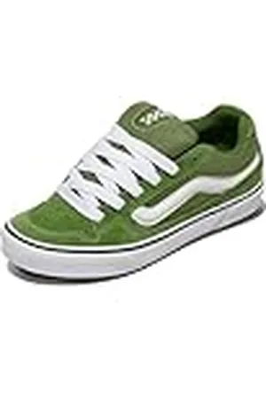 Vans Caldrone, Zapatillas Hombre, D6S - Suede/Mesh Twist of Lime, 42 EU