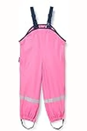 Playshoes Pantalones de Barro, Monos de lluvia para Unisex niños, Rojo (Pink), 116