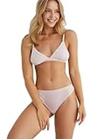 Koton Viscose Mix Ribbed Brief Panties Bragas, , L De Las Mujeres