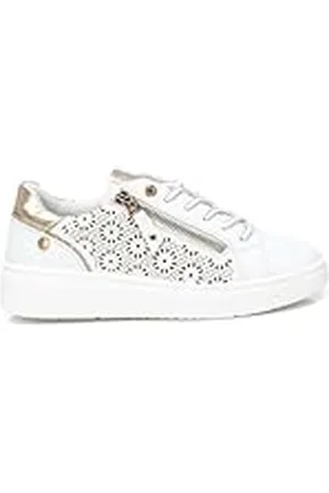 Xti Zapatilla Mujer Blanco - Calzado Cómodo y Versátil - Moda Casual - Modelo 14362801 (Talla 38)